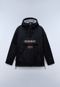 Rainforest Pocket Winter Anorak Jacket Black - 1