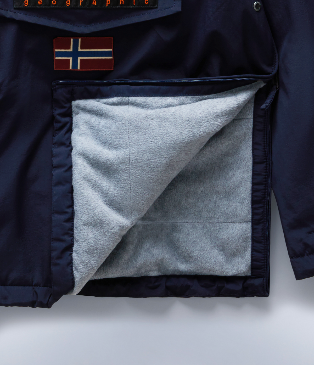 Rainforest Pocket Winter Anorak Jacket Dark Blue - 10