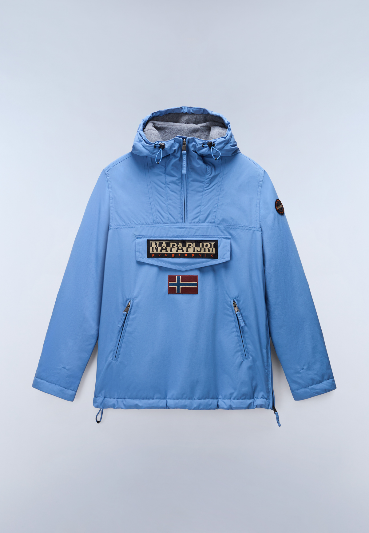 Rainforest Pocket Winter Anorak Jacket Blue Riviera - 1