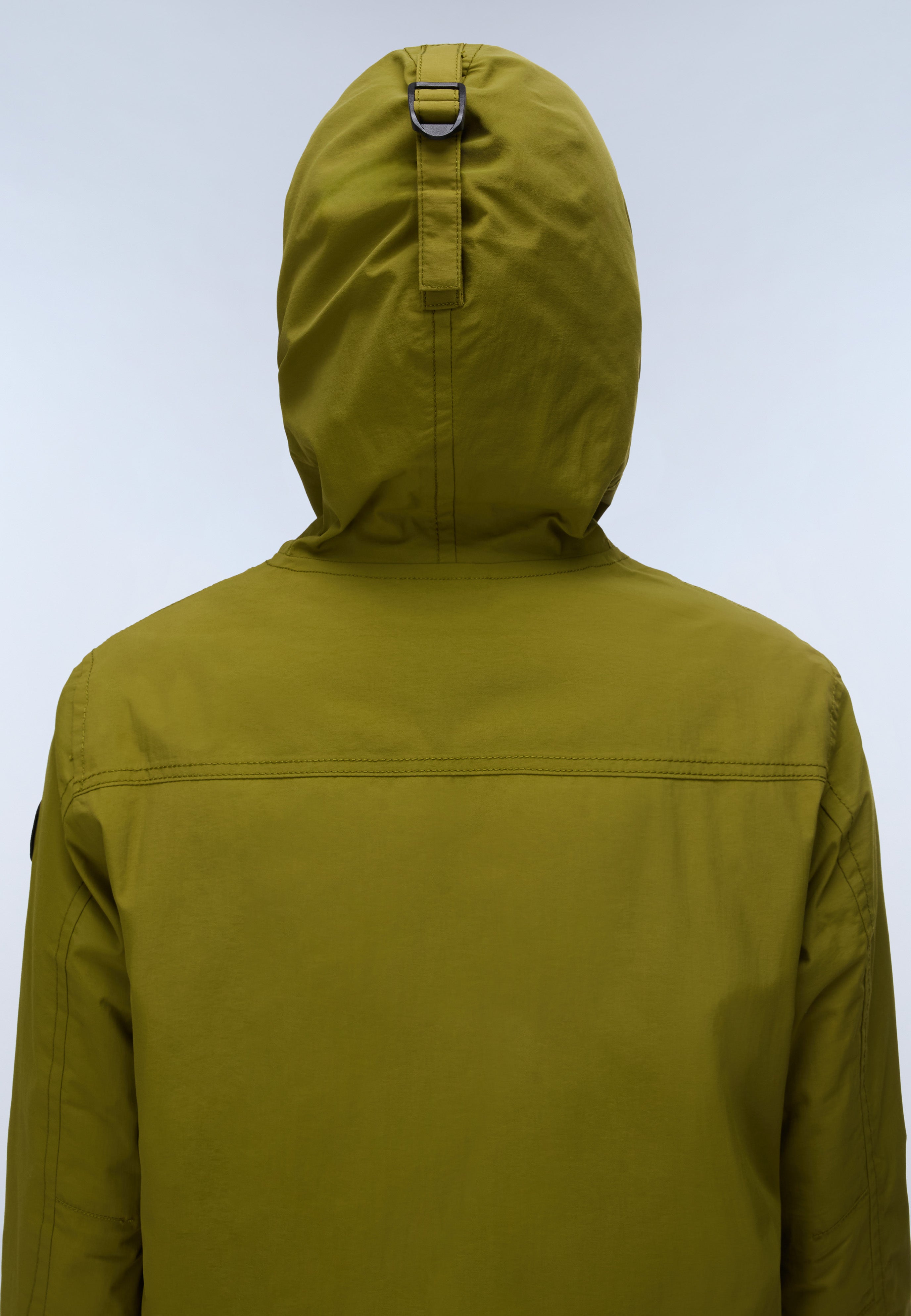 Rainforest Pocket Winter Anorak Jacket - Green Avocado