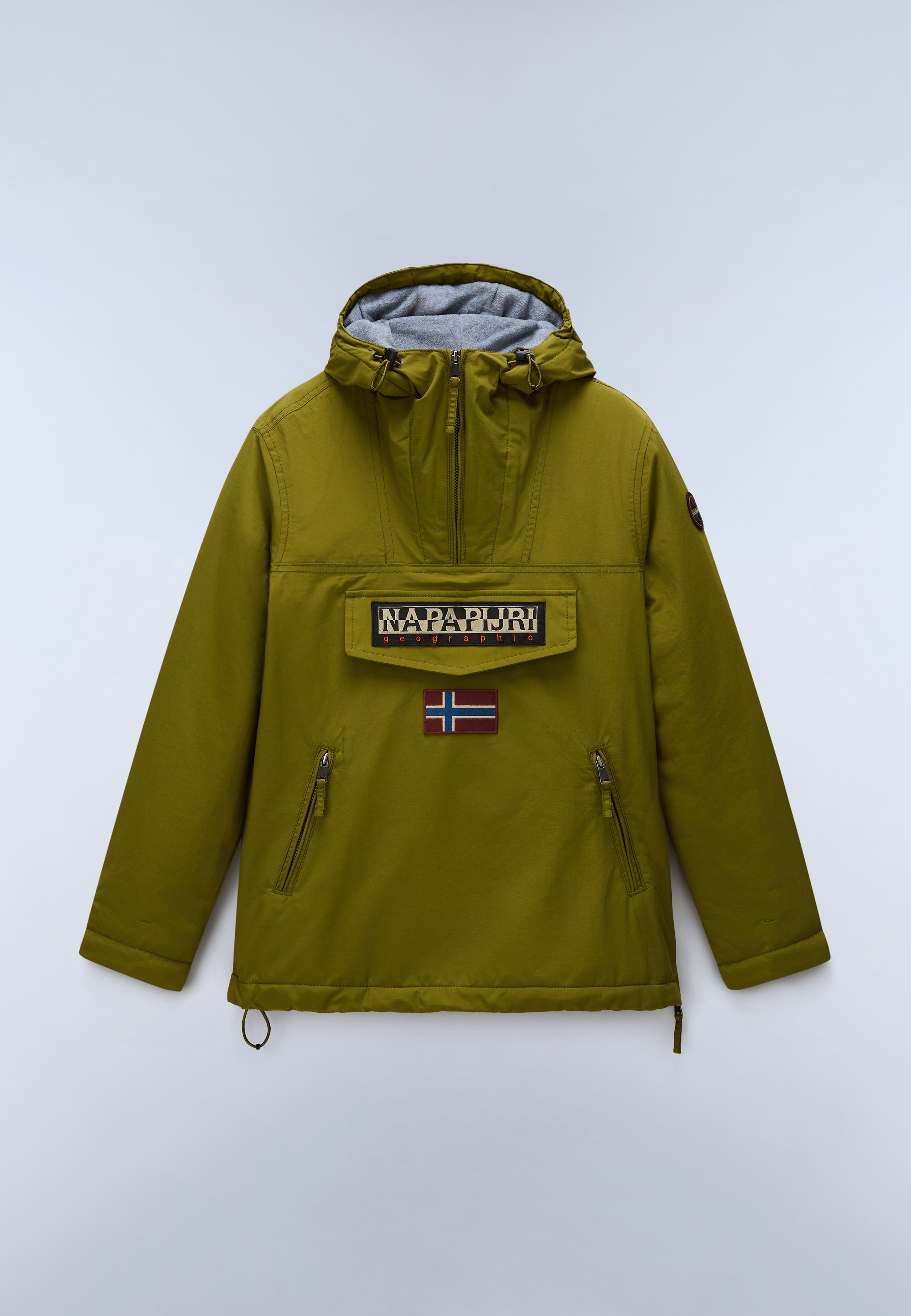 k*o様 NAPAPIJRI ナイロンジャケット オリーブグリーン Rainforest Pocket Winter Anorak Jacket - Green Avocado