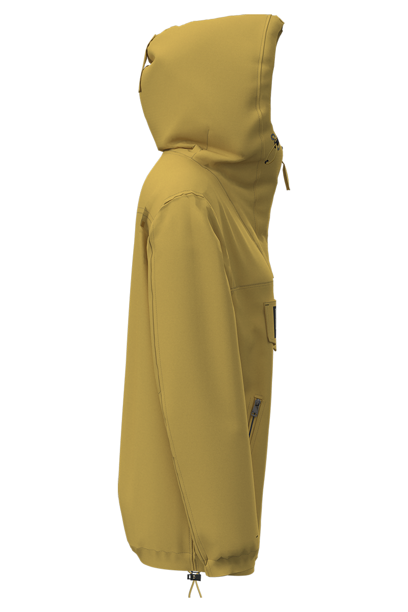 Rainforest Pocket Winter Anorak Jacket Yellow Gold - 3