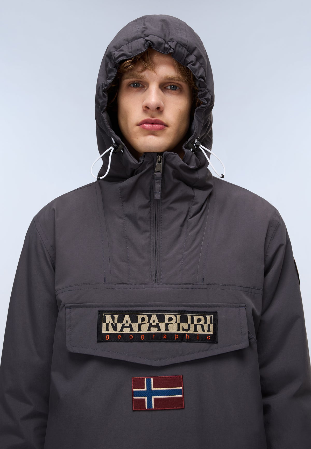 Chaqueta Anorak Rainforest Winter Gris Oscuro - 2