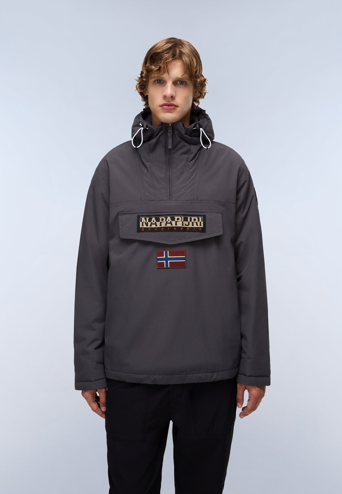 Chaqueta Anorak Rainforest Winter Gris Oscuro - 3