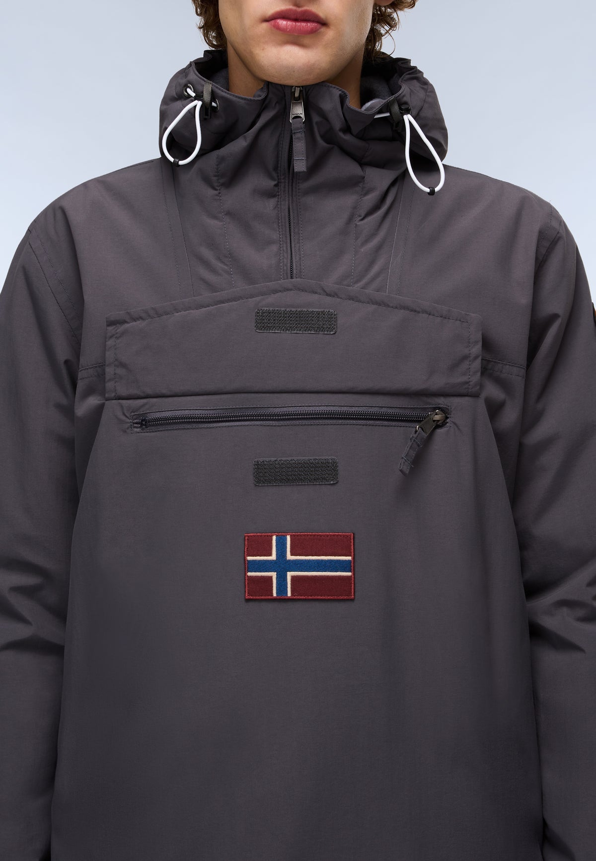 Chaqueta Anorak Rainforest Winter Gris Oscuro - 7