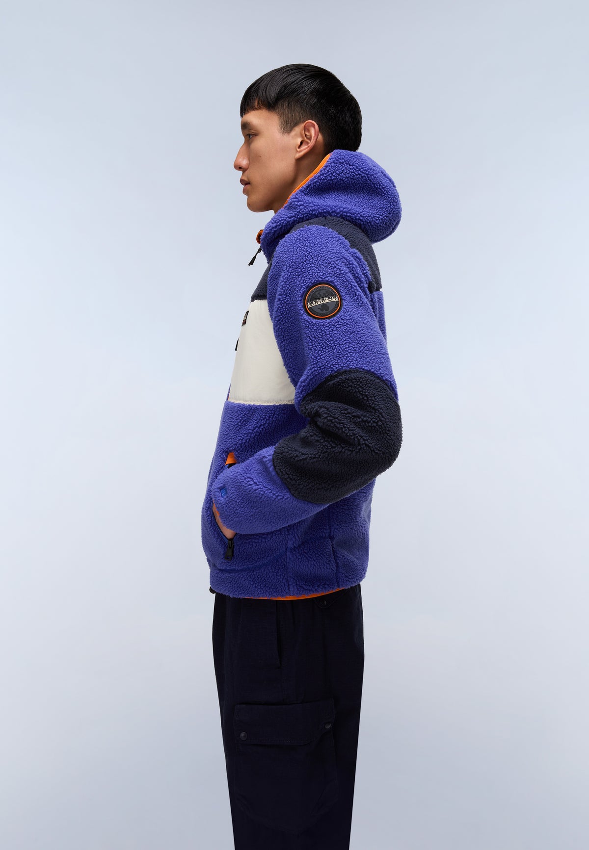 Sudadera Polar con Capucha y Cremallera Completa Yupik Multicolor MCC - 4