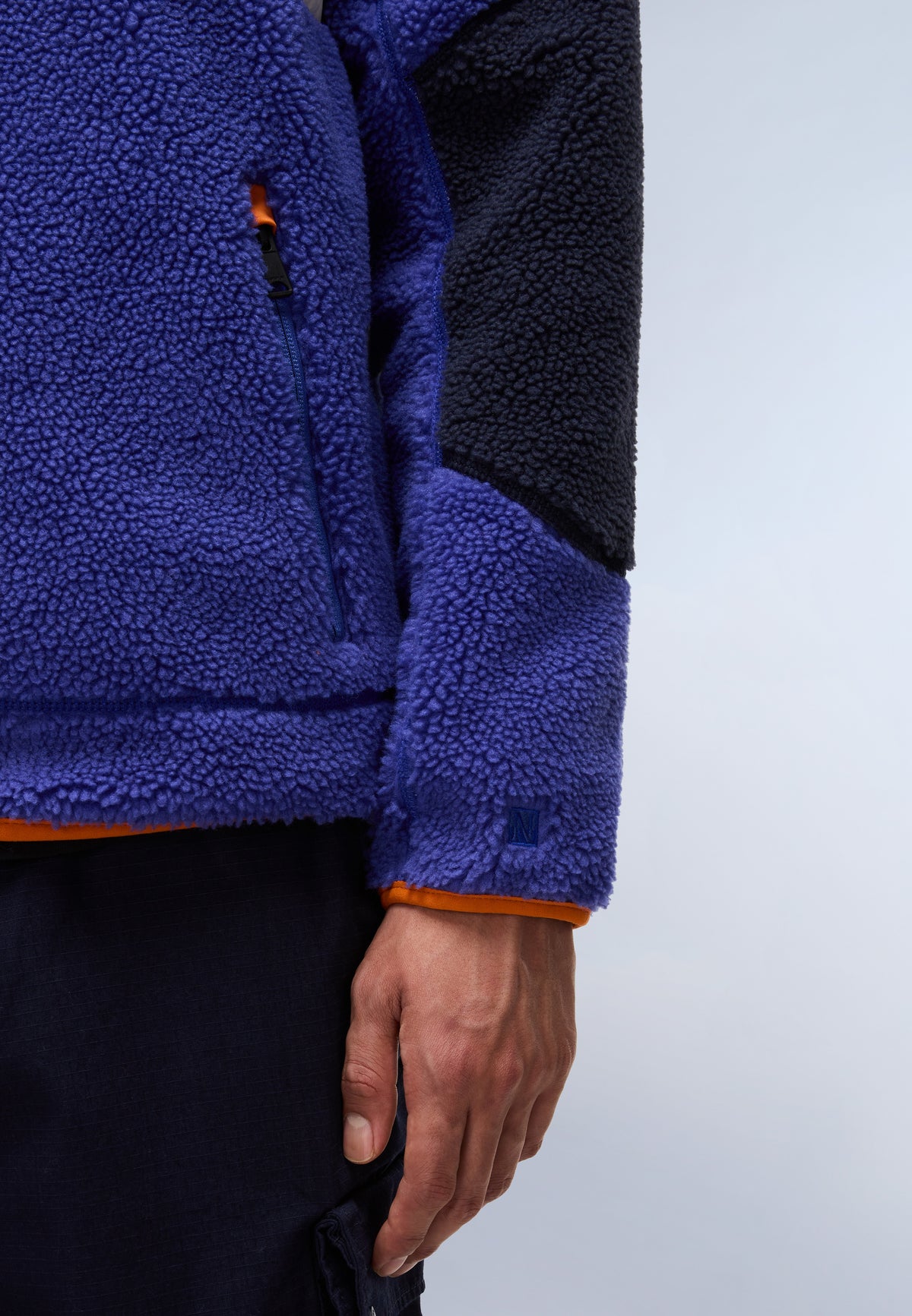 Sudadera Polar con Capucha y Cremallera Completa Yupik Multicolor MCC - 6