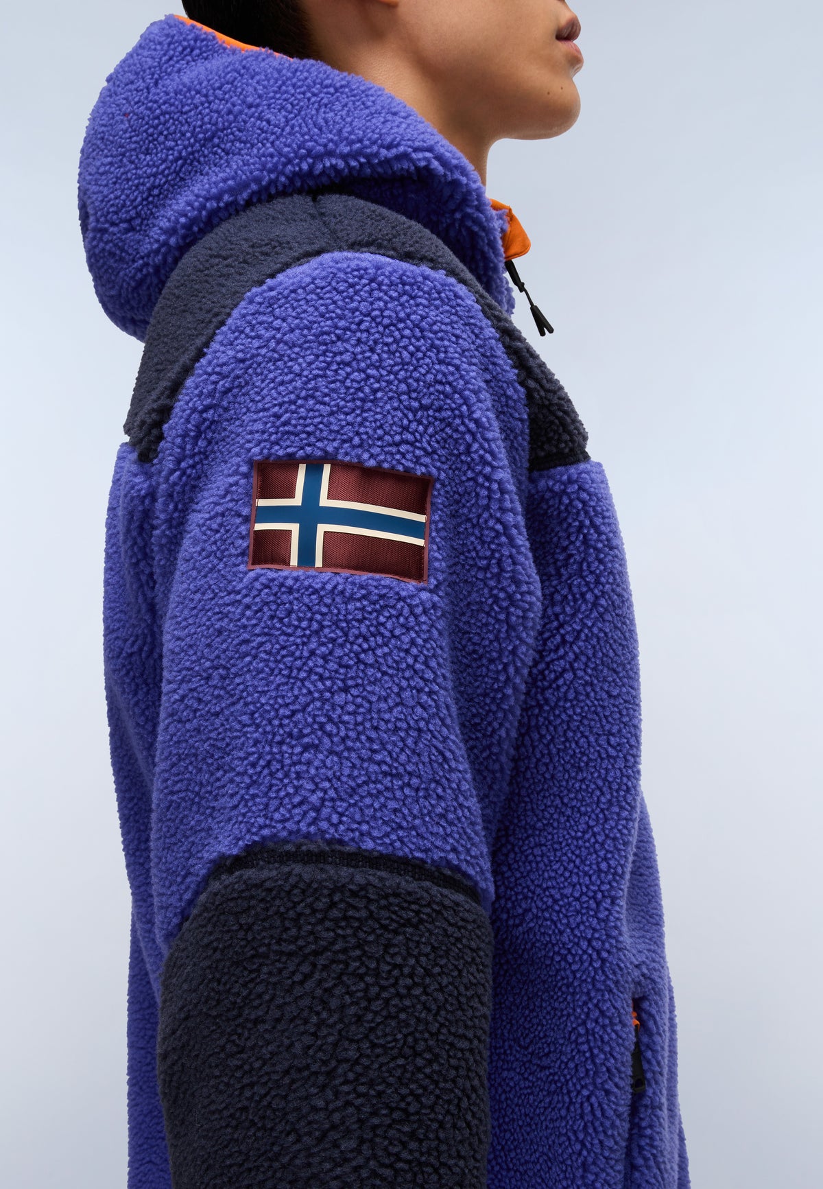 Sudadera Polar con Capucha y Cremallera Completa Yupik Multicolor MCC - 7