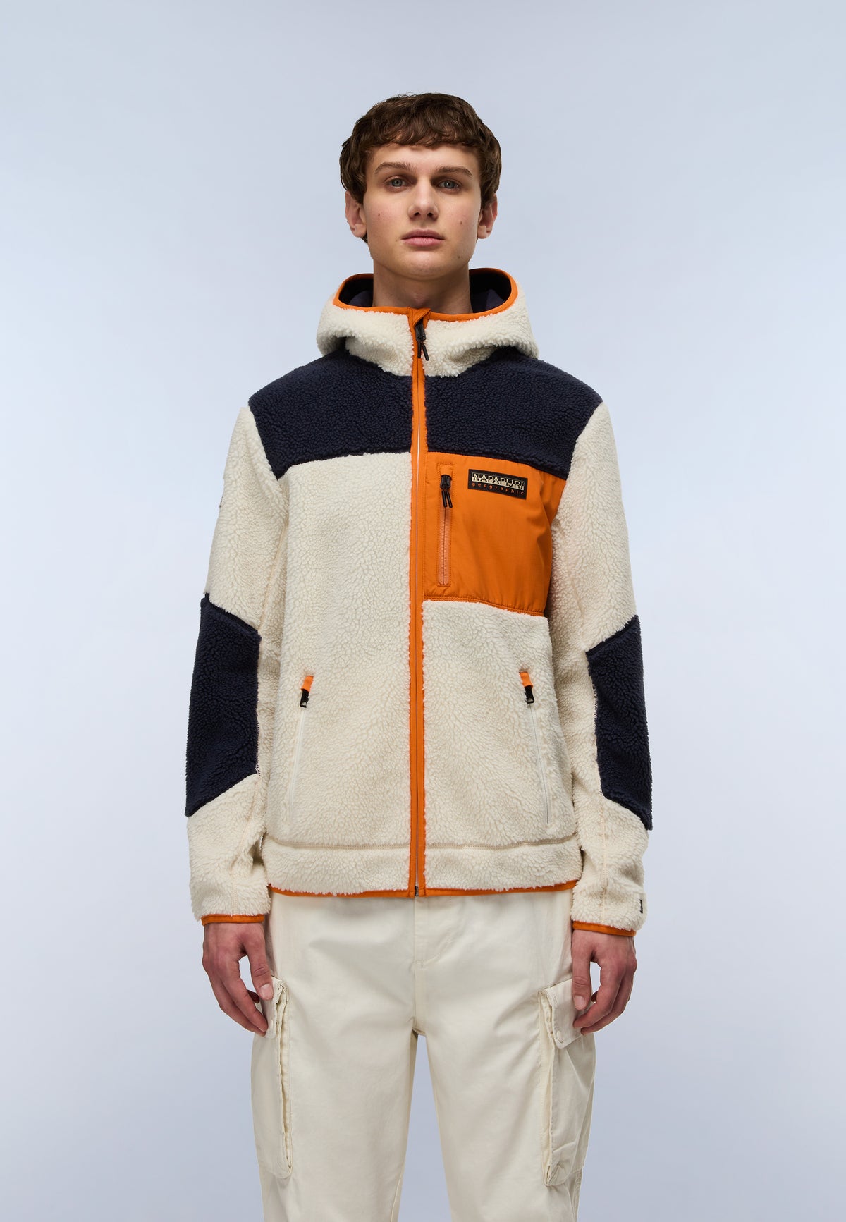 Sudadera Polar con Capucha y Cremallera Completa Yupik Multicolor MM9 - 3