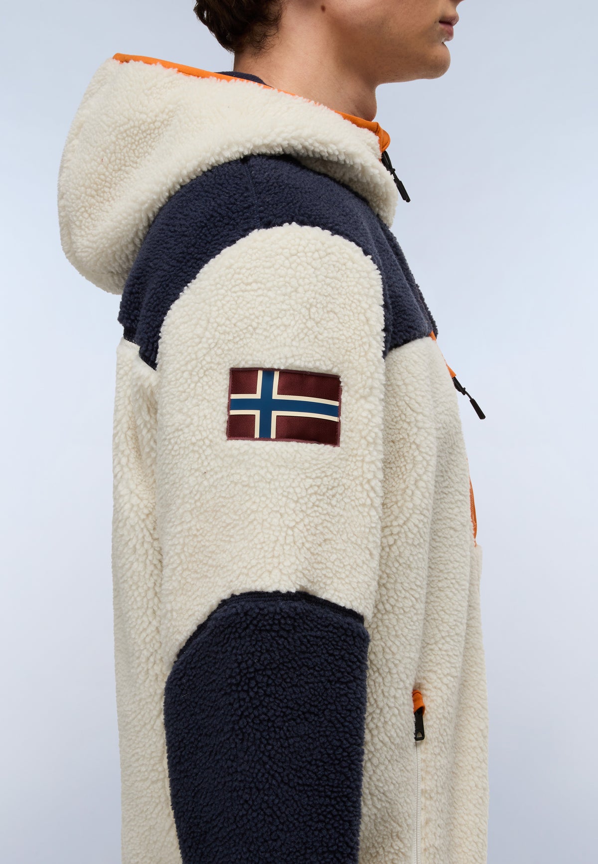 Sudadera Polar con Capucha y Cremallera Completa Yupik Multicolor MM9 - 8