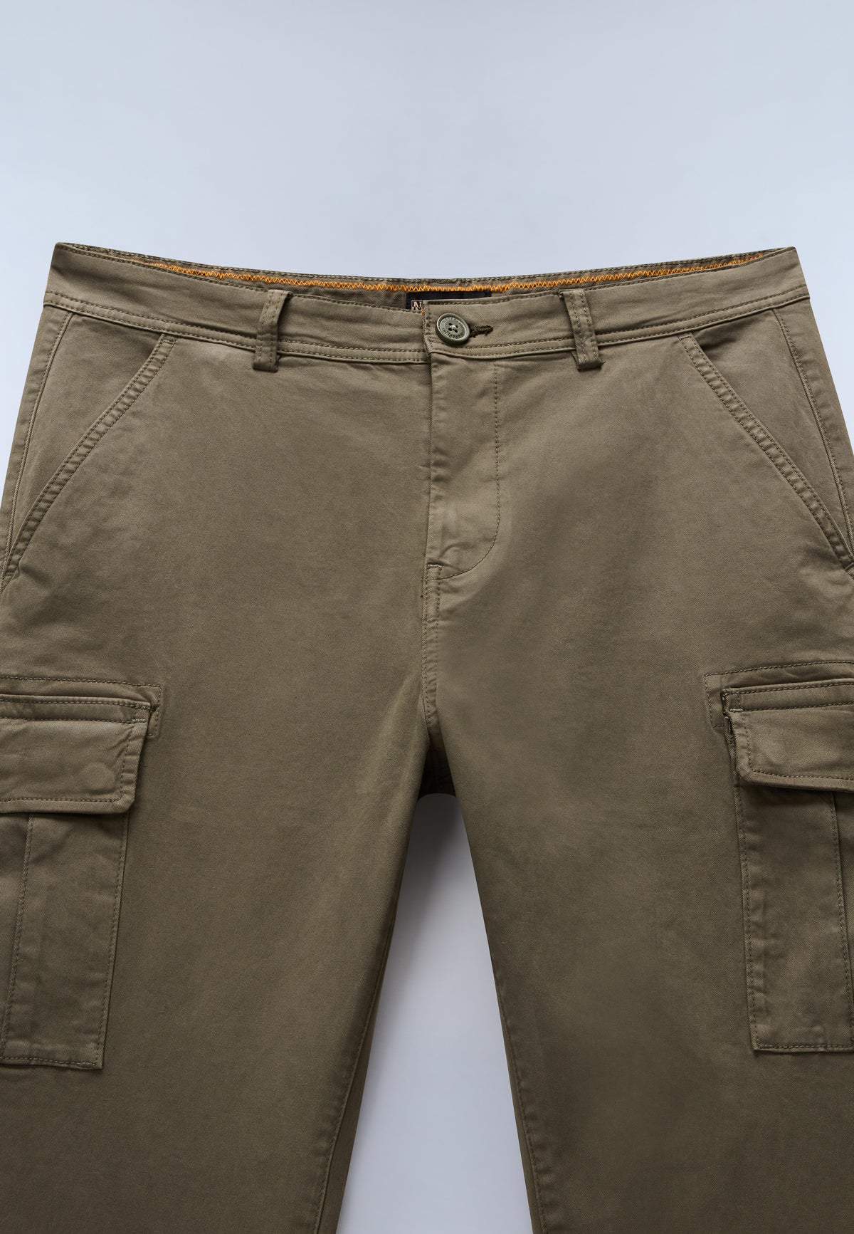 Yasuni Cargo Trousers Green Tea Leaf - 8