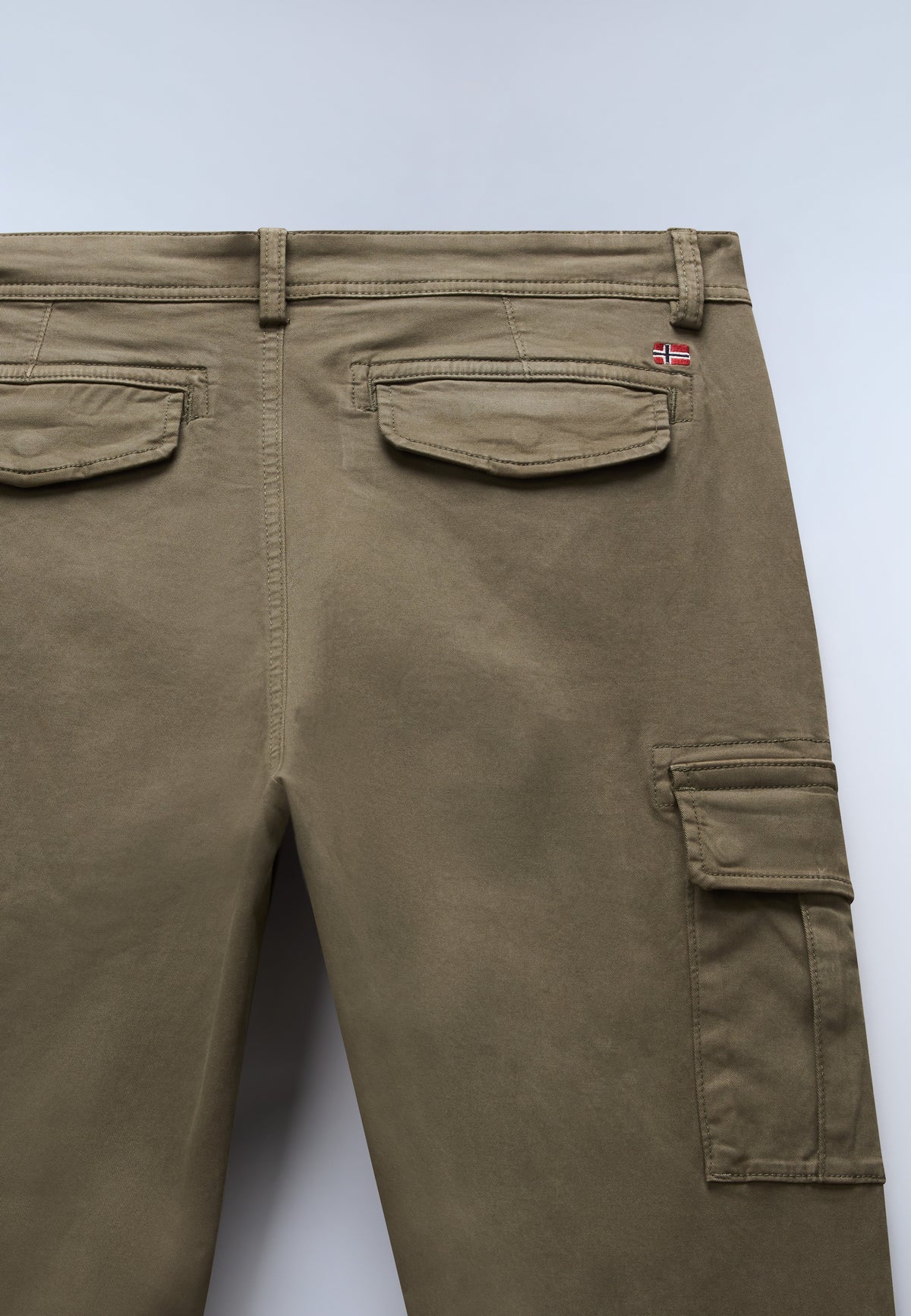 Yasuni Cargo Trousers Green Tea Leaf - 10
