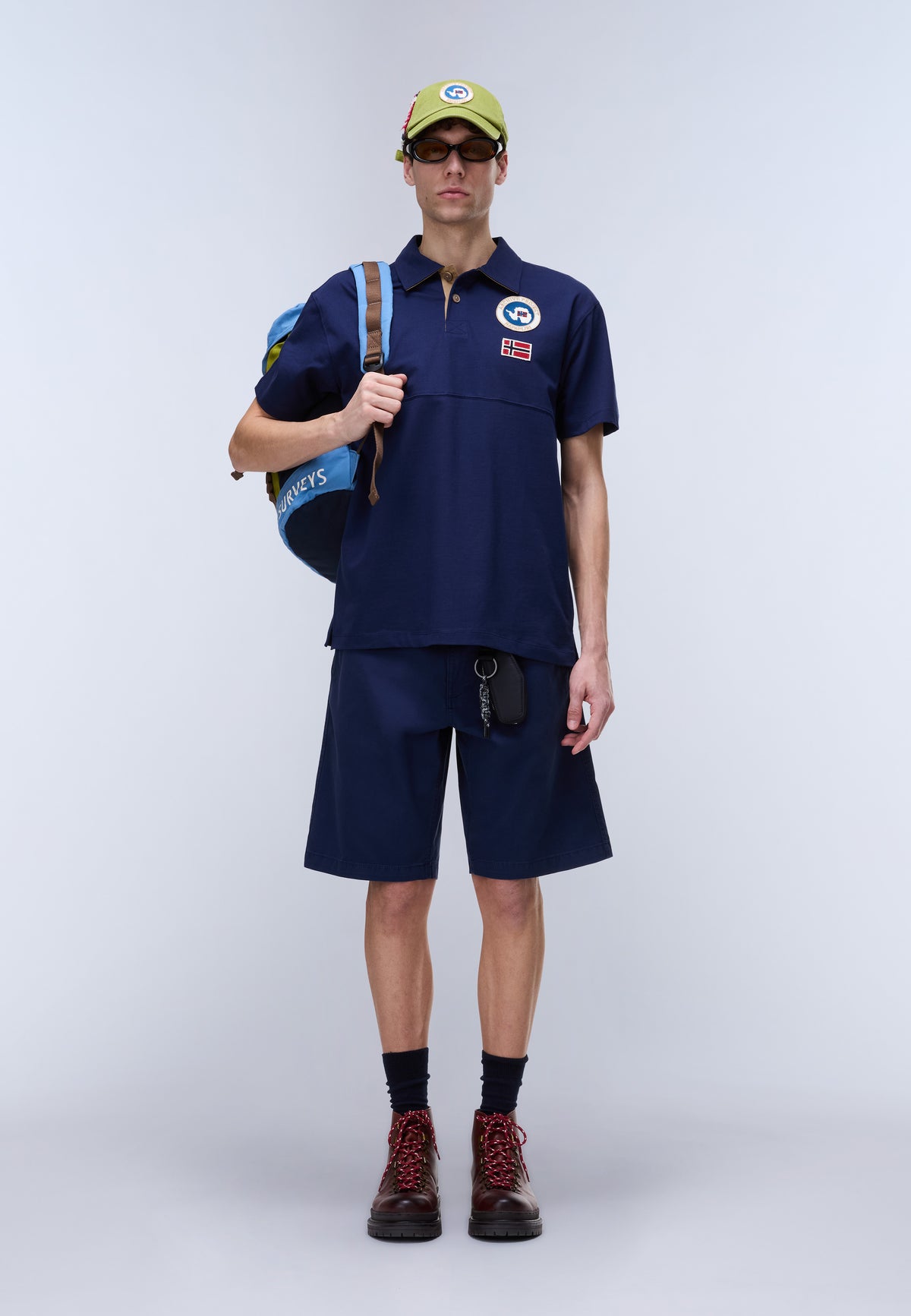 Reflect Short Sleeve Polo Blue Academy - 3