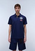 Reflect Short Sleeve Polo Blue Academy - 4
