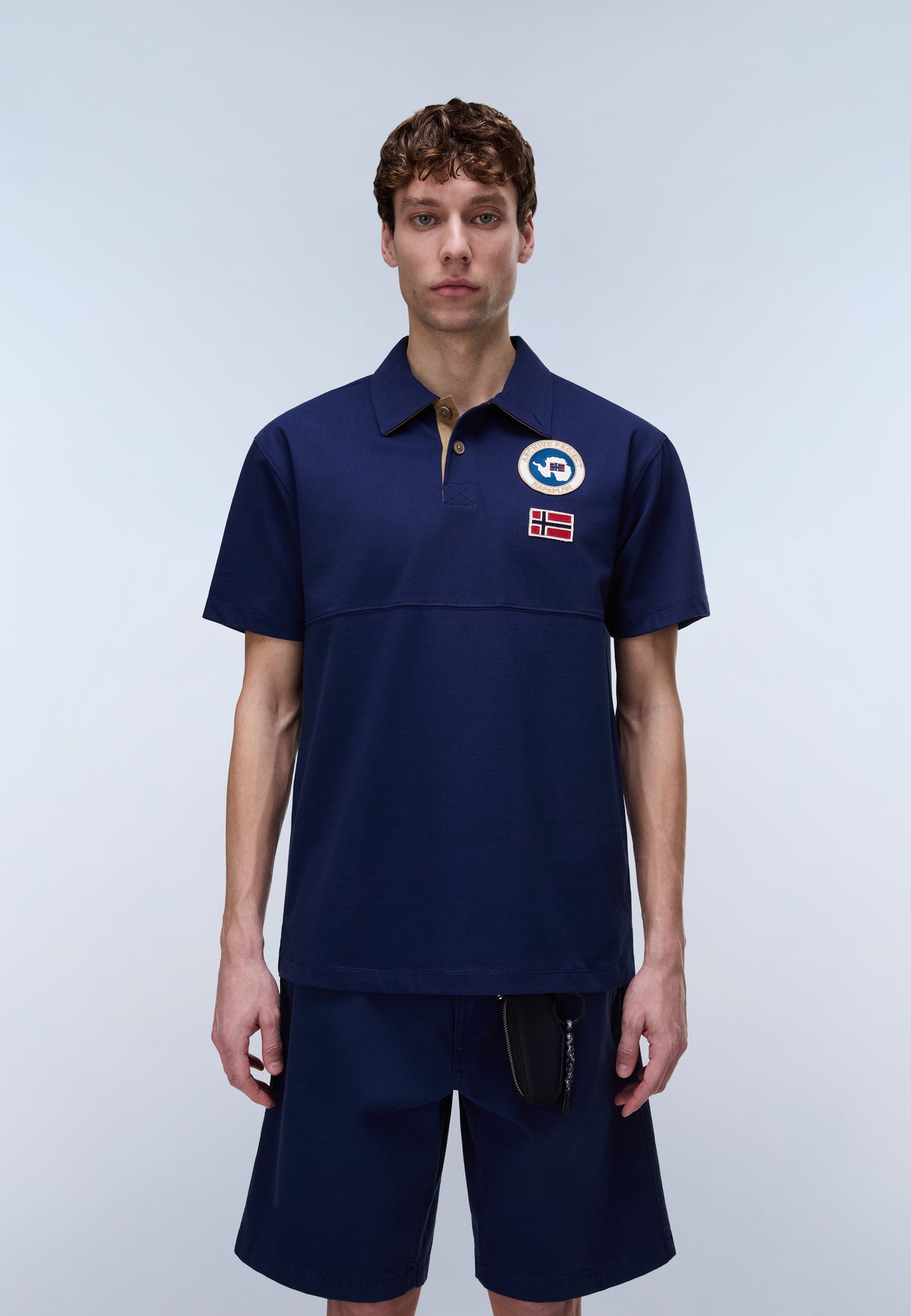 Reflect Short Sleeve Polo Blue Academy - 4