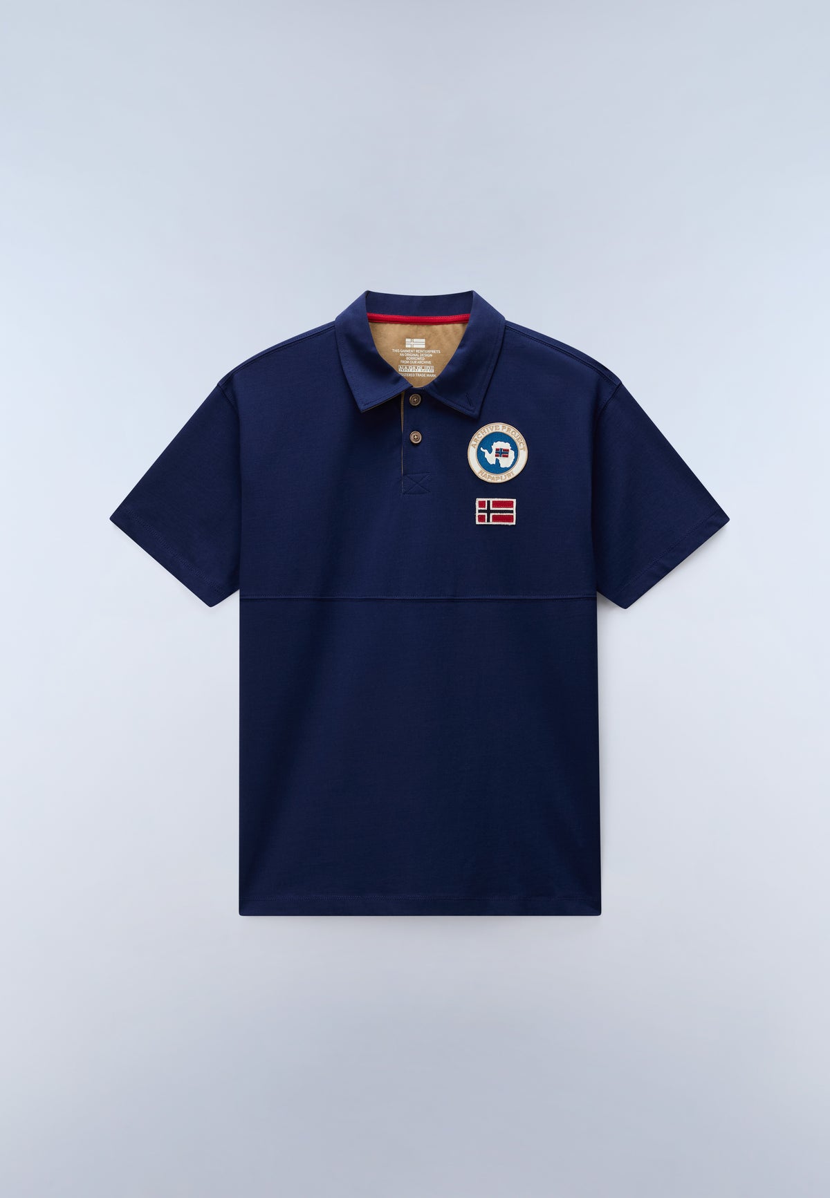 Reflect Short Sleeve Polo Blue Academy - 1