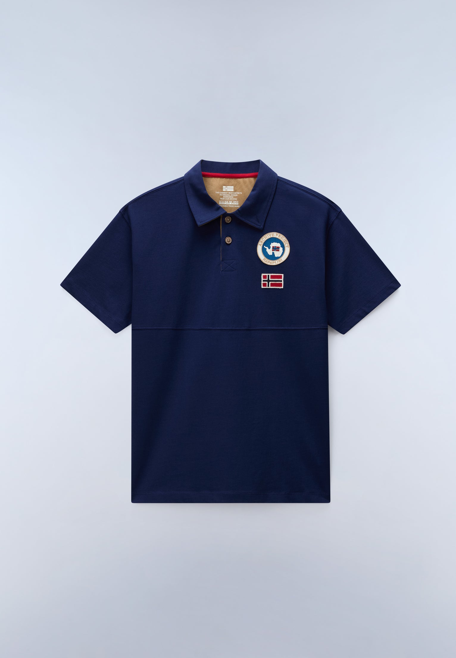 Reflect Short Sleeve Polo Blue Academy