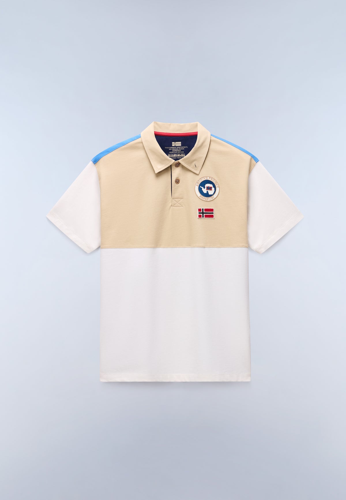 Reflect Short Sleeve Polo White Whisper - 1