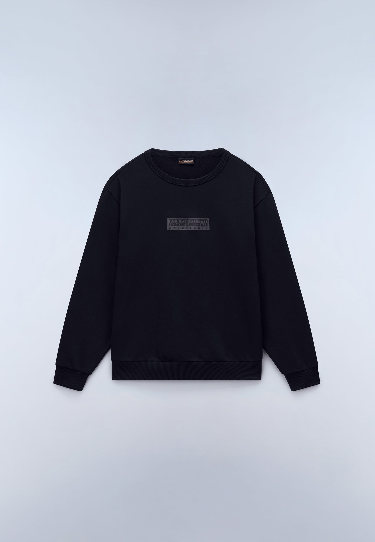 New Box Logo French Terry Sweatshirt Black