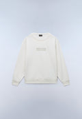 Sudadera New Box Logo French Terry Blanco Whisper - 1