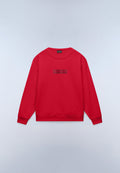 New Box Logo French Terry Sweatshirt Red - 1