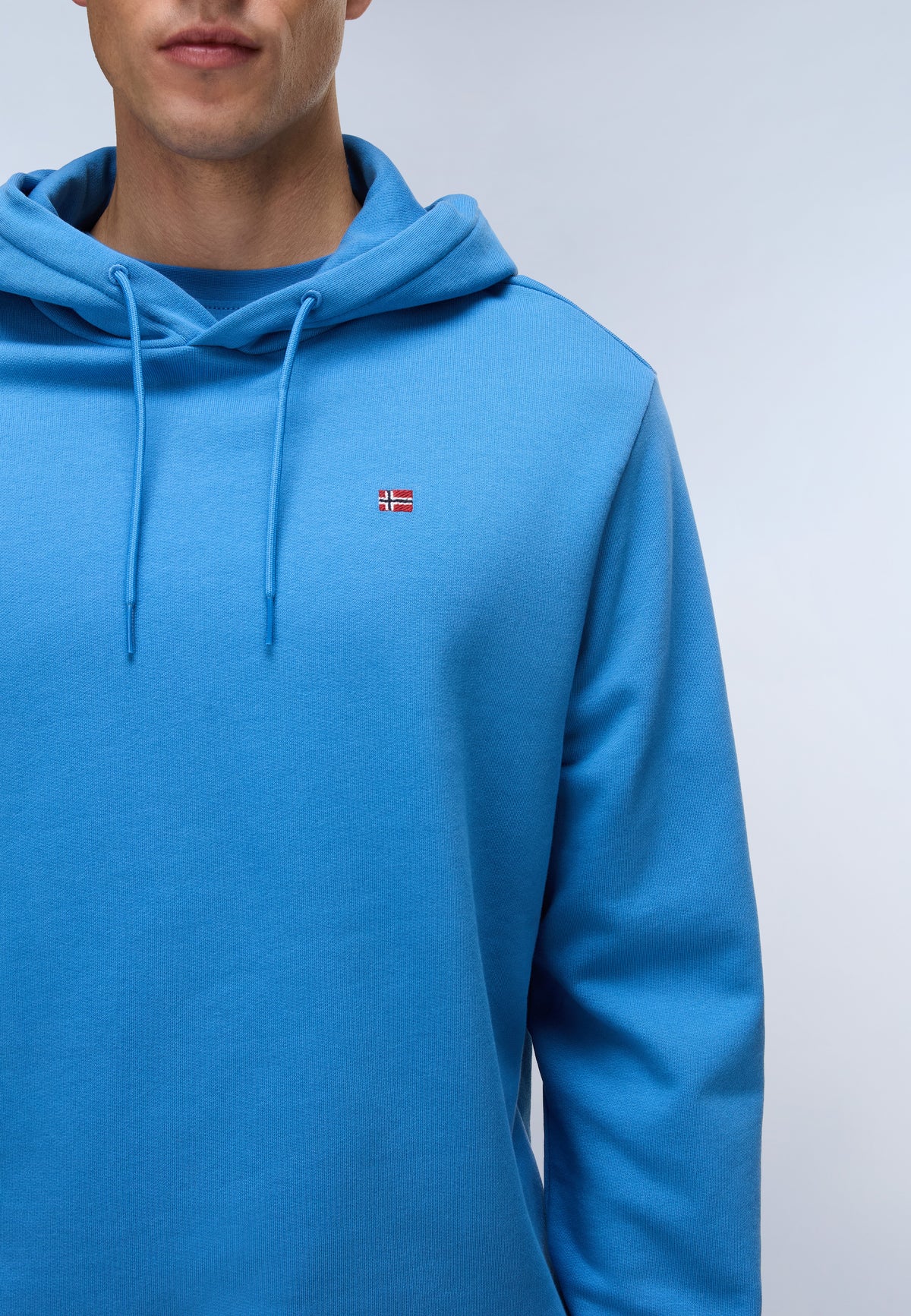 Balis French Terry Hoodie Light Blue - 4