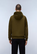 Balis French Terry Hoodie Dark Green Olive - 3