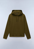 Balis French Terry Hoodie Dark Green Olive - 1