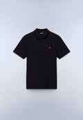 Ealis Piqué Short Sleeve Polo Shirt Black - 1