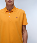 Polo de Manga Corta de Piqué Ealis Naranja - 5
