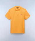 Polo de Manga Corta de Piqué Ealis Naranja - 1