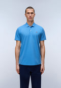 Polo de Manga Corta de Piqué Ealis Azul Claro - 2