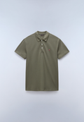 Polo de Manga Corta de Piqué Ealis Verde Tea Leaf - 1