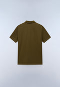 Ealis Piqué Short Sleeve Polo Shirt Dark Green Olive - 5