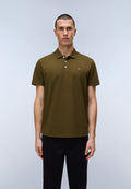 Ealis Piqué Short Sleeve Polo Shirt Dark Green Olive - 2