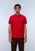Ealis Piqué Short Sleeve Polo Shirt Red - 2