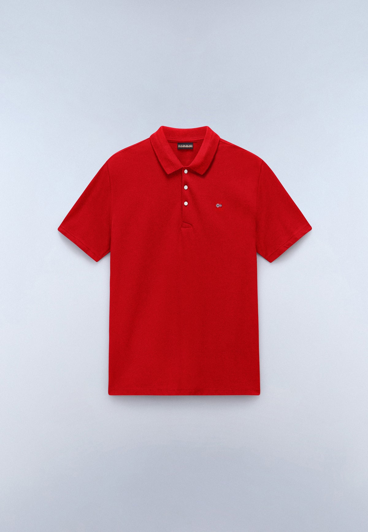 Ealis Piqué Short Sleeve Polo Shirt Red - 1