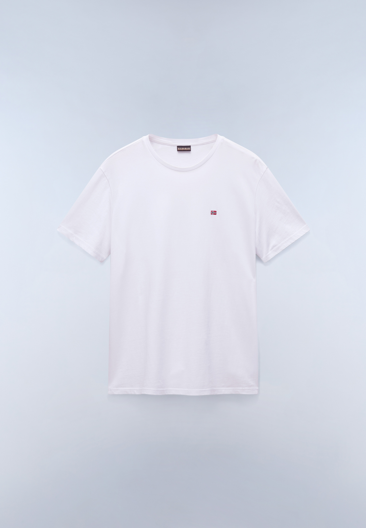 Tシャツ・カットソー NAPAPIJRI Men T-shirt White NP0A4H8D 002 Mens T-Shirts & Tops | Napapijri
