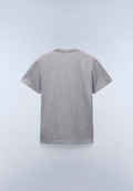 Salis Jersey Short Sleeve T-Shirt Medium Grey Melange - 4