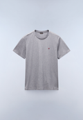 Salis Jersey Short Sleeve T-Shirt Medium Grey Melange - 1