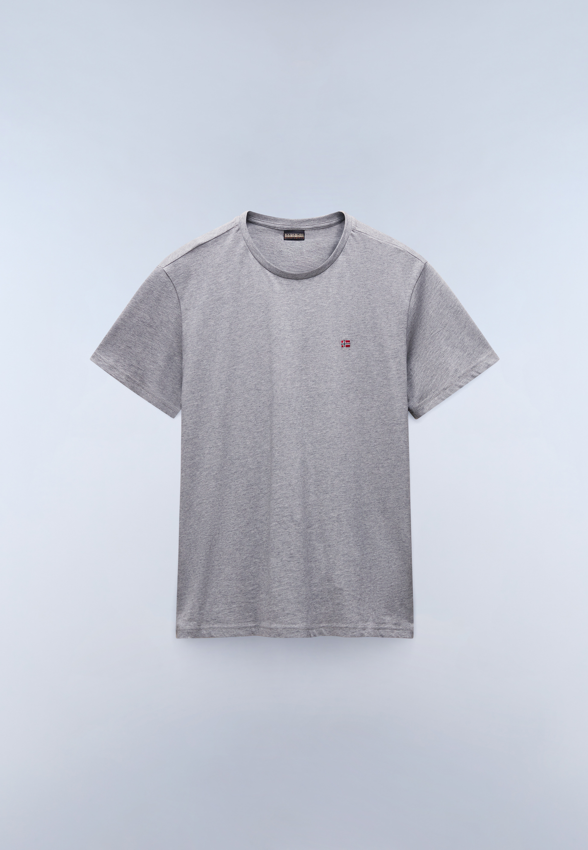 Salis Jersey Short Sleeve T-Shirt Medium Grey Melange - 1