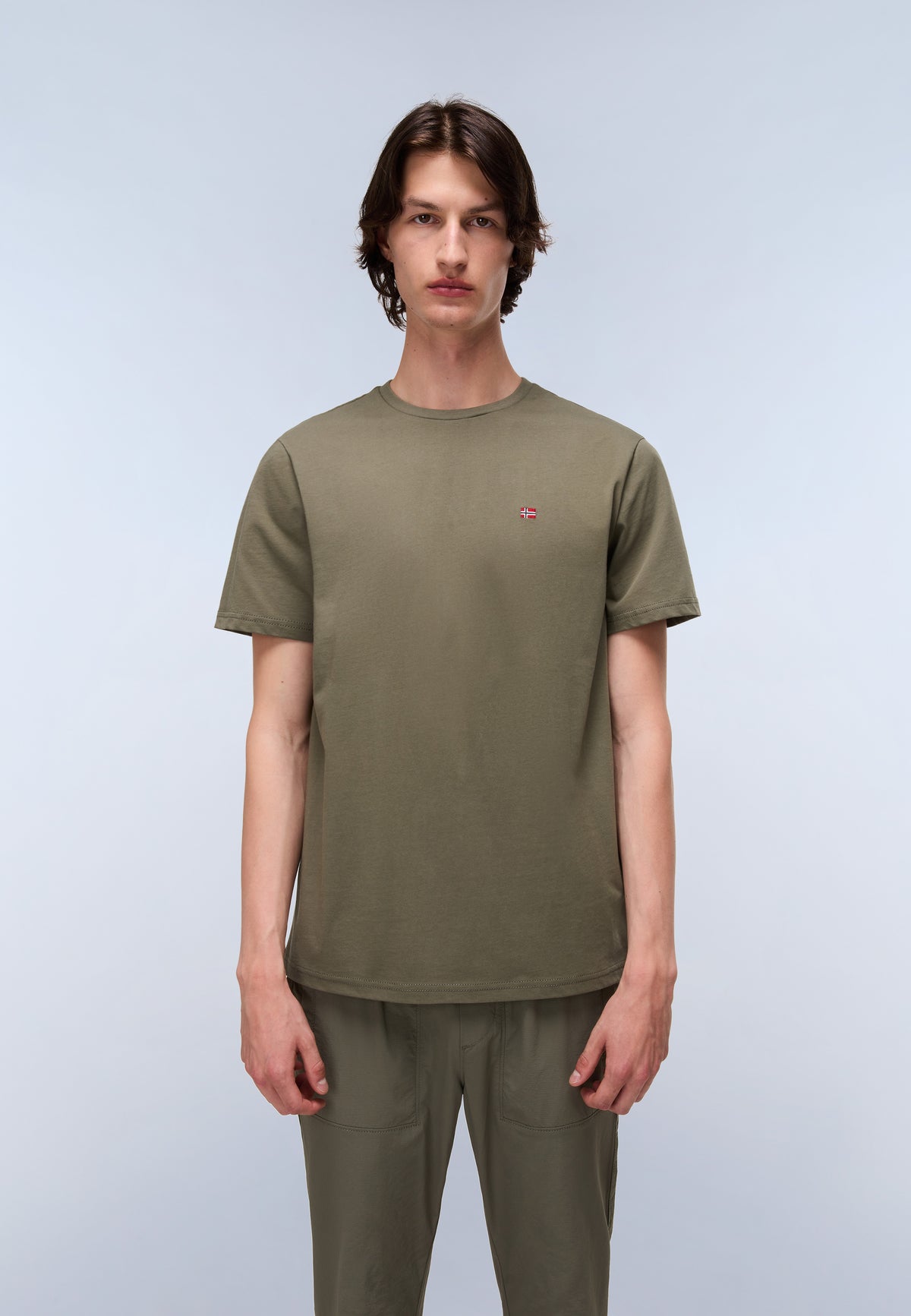 Salis Jersey T-Shirt met Korte Mouwen  - 3