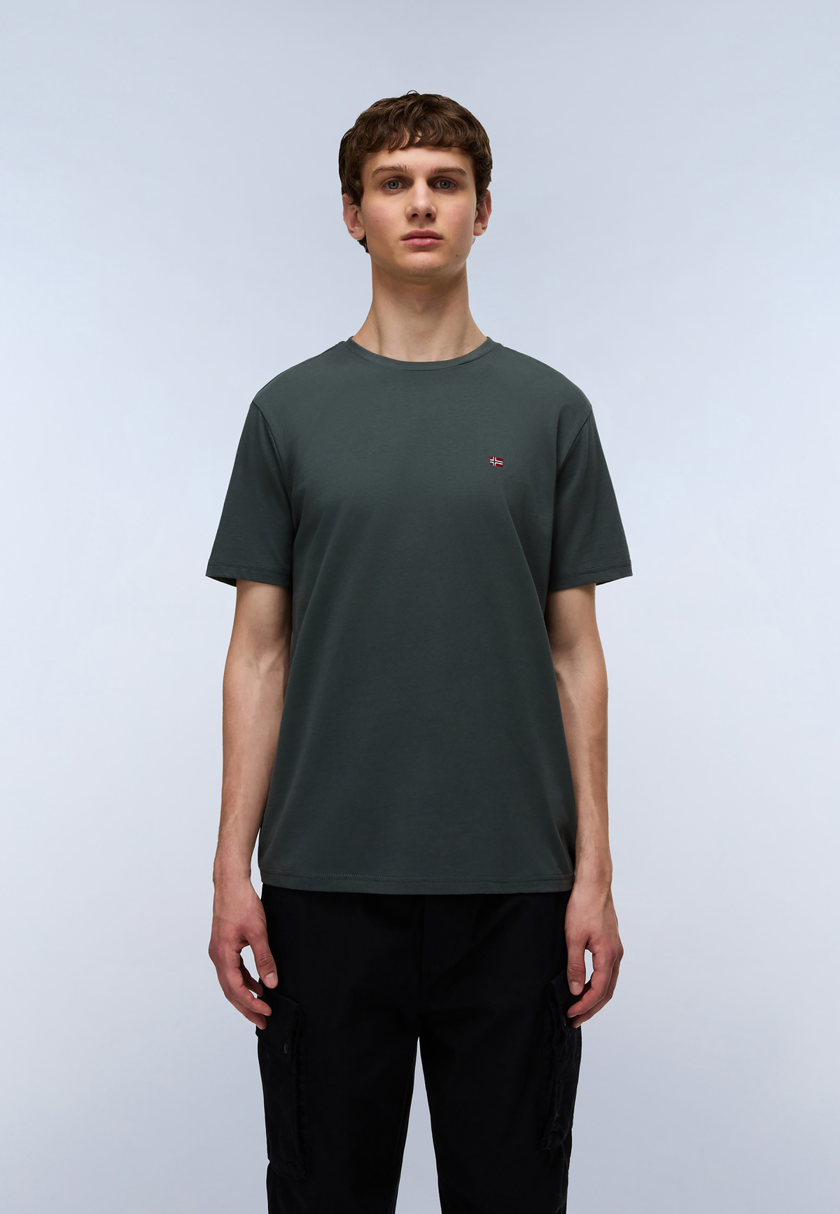 Camiseta de Manga Corta de Punto Salis Verde Urban - 2