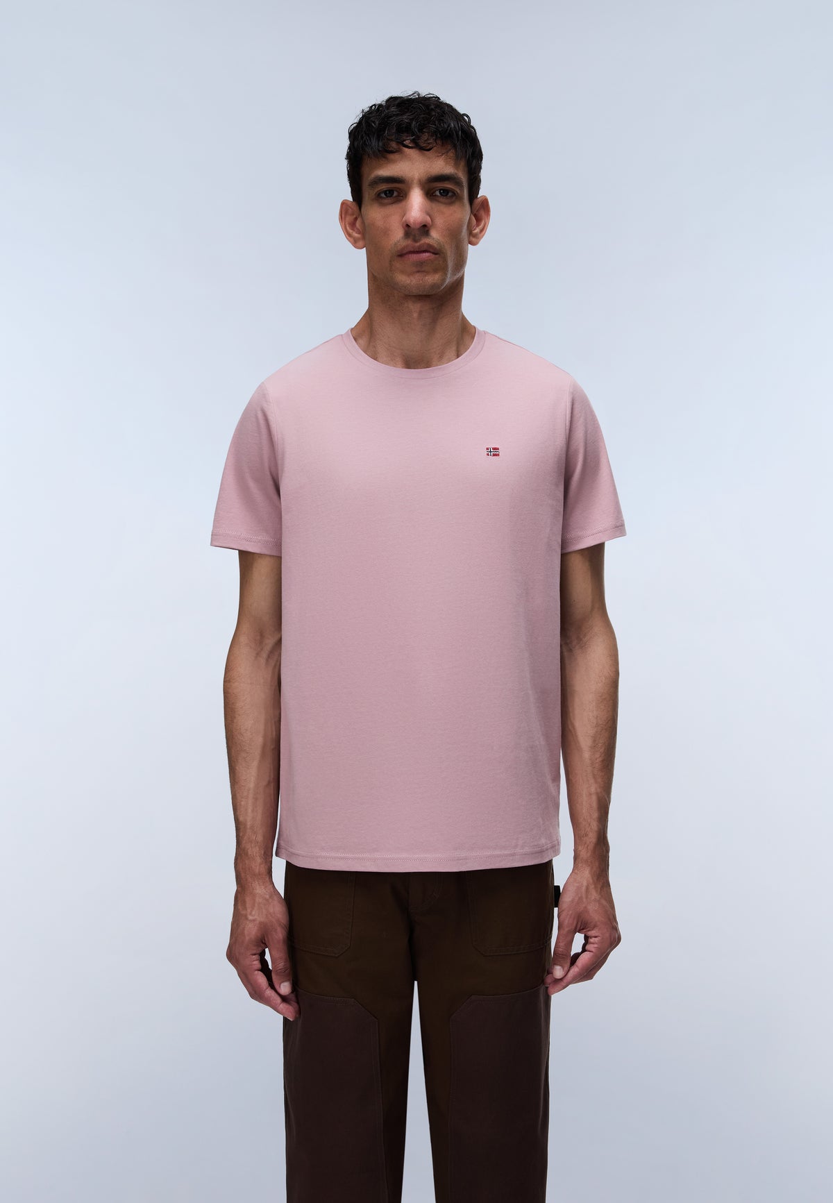 Kurzärmeliges Jersey-T-Shirt Salis  - 2