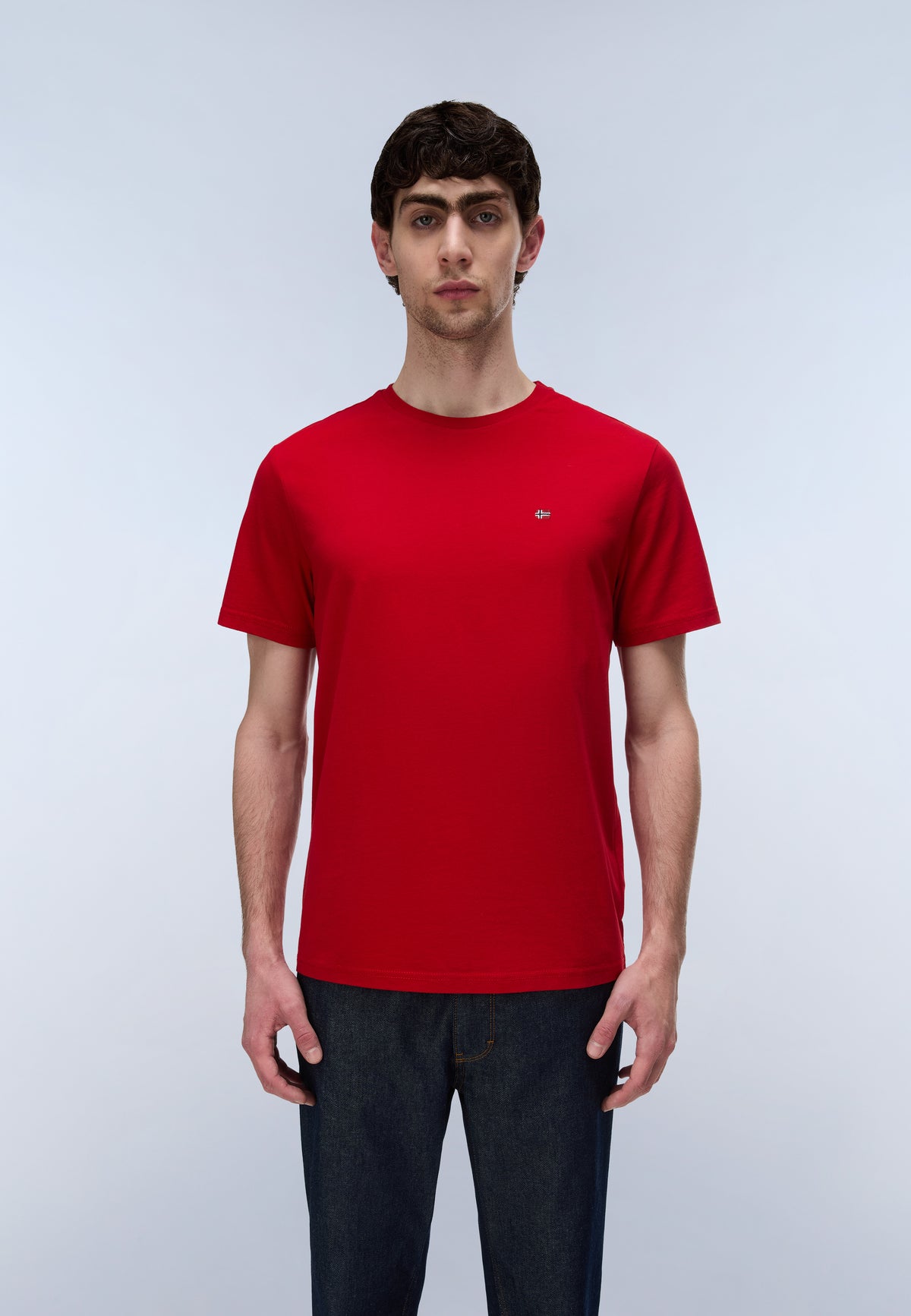 Kurzärmeliges Jersey-T-Shirt Salis  - 2
