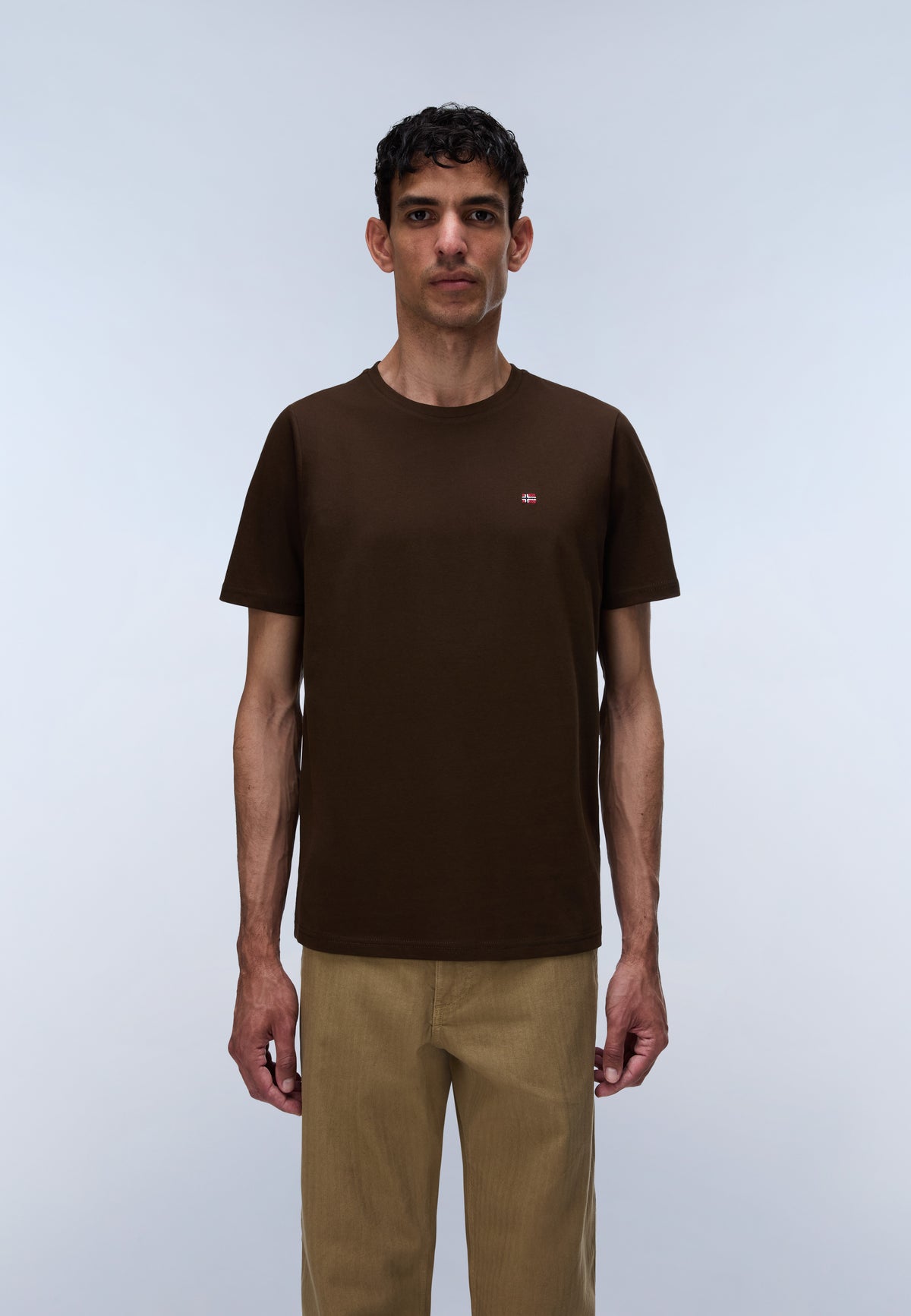 T-Shirt a Maniche Corte Salis in Jersey  - 2