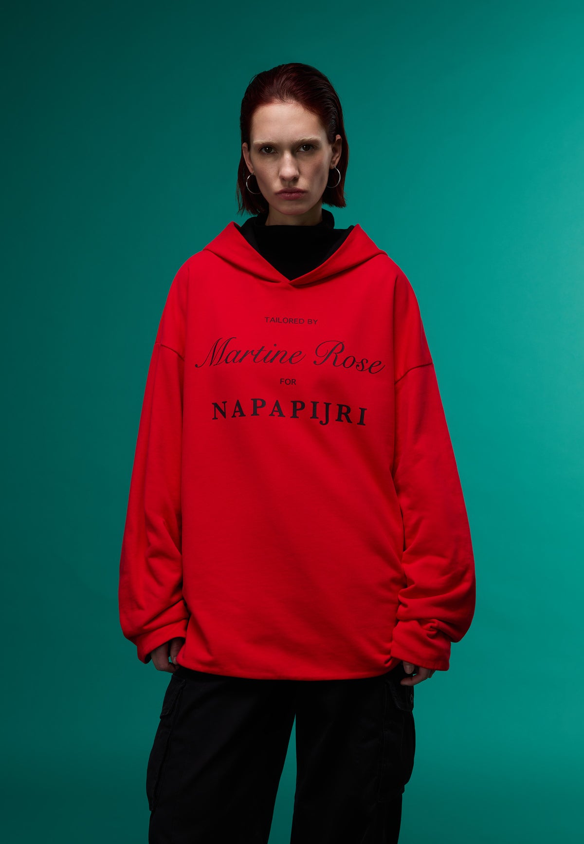 French Terry Kapuzenpullover Parma  - 3