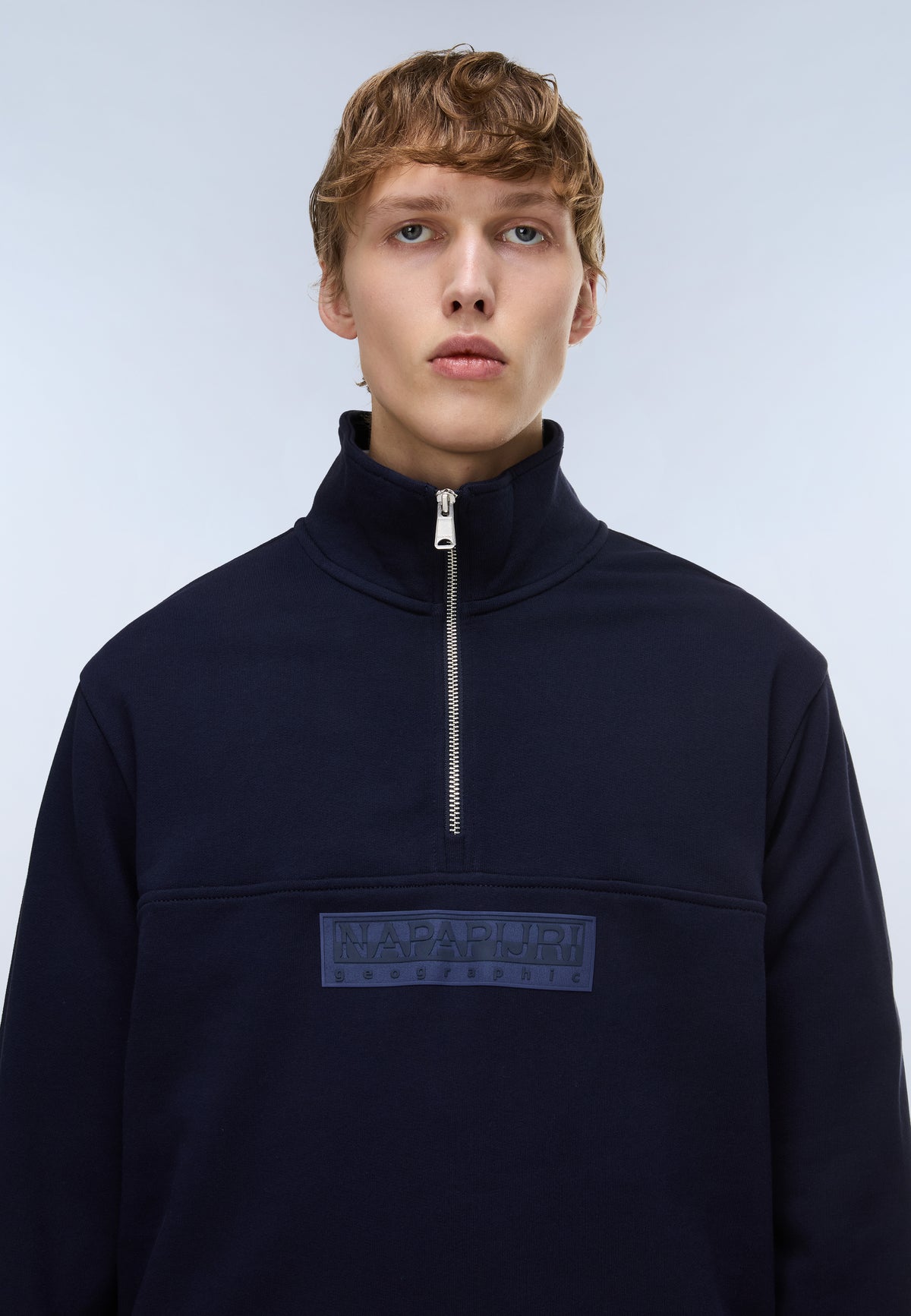 Sweat-shirt en French Terry Box Logo  - 2