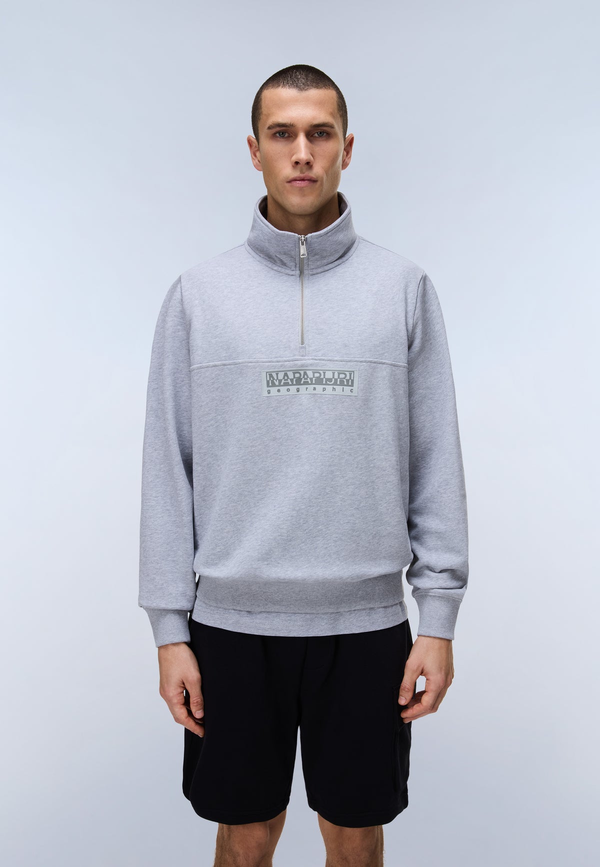 Sweat-shirt en French Terry Box Logo  - 3