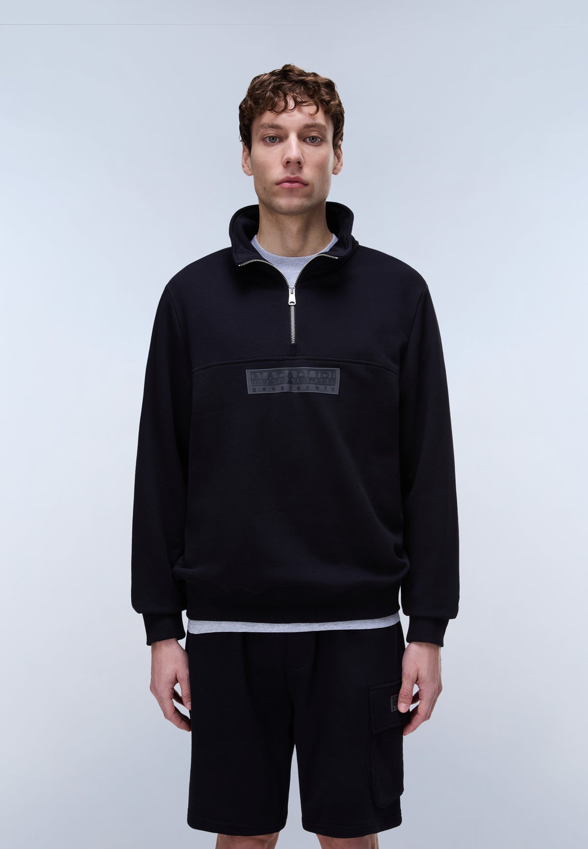 Sweat-shirt en French Terry Box Logo  - 3